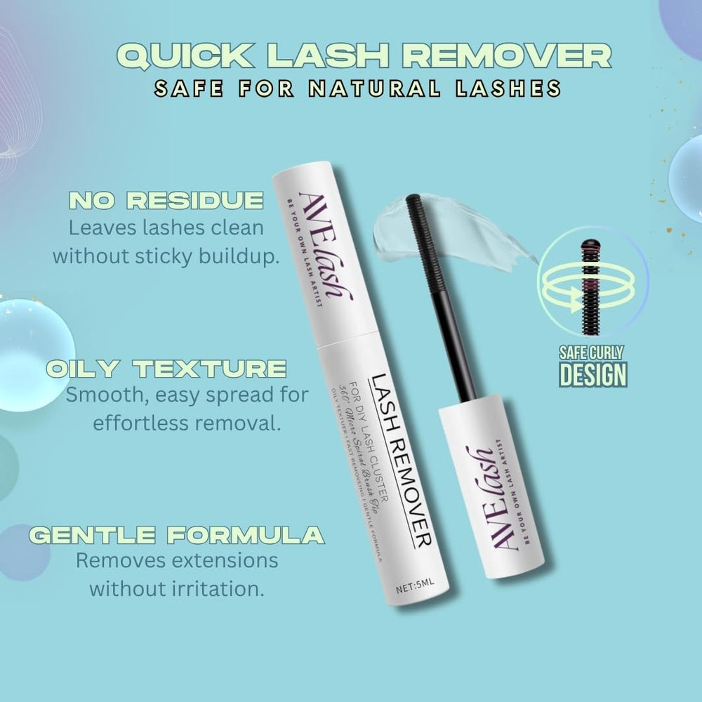 AVELASH Complete Kit Contents display 120 clusters and 24 bottom lashes for multiple looks
