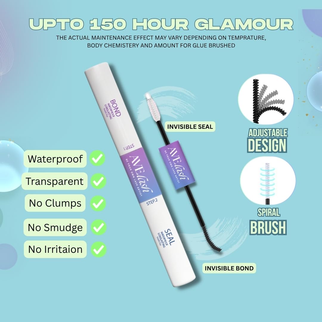 AVELASH DIY Manga Lashes Band Width Boost shows faster, easier application