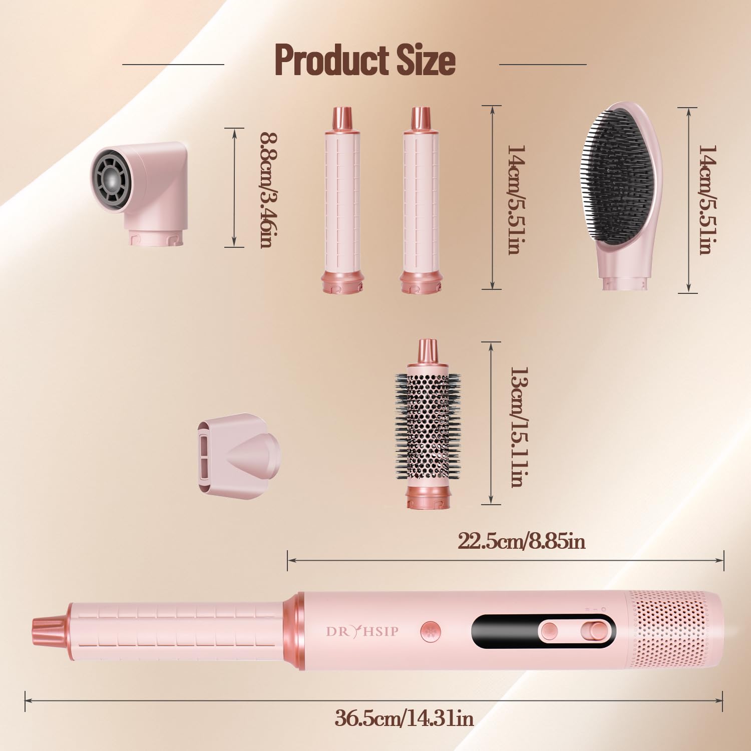 AVENHO automatic suction wands help create natural-looking curls