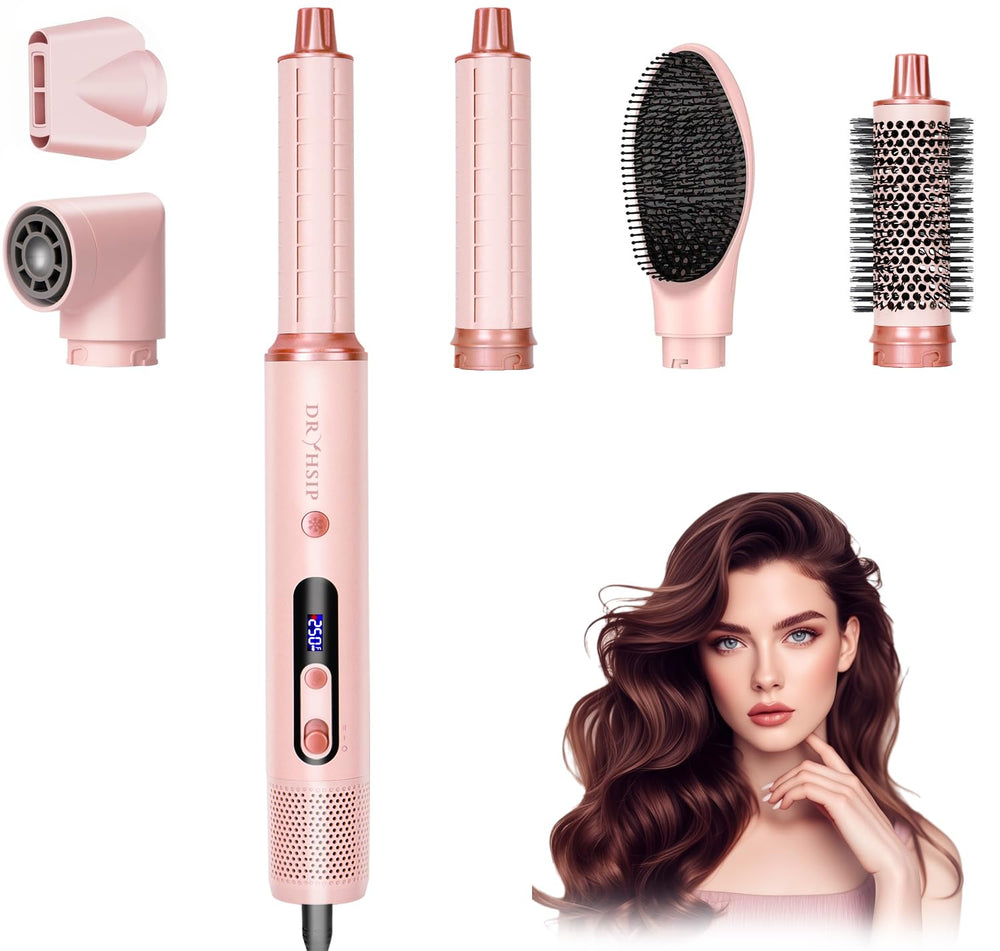 AVENHO 6-in-1 hot air styler curling head for lasting curls at home