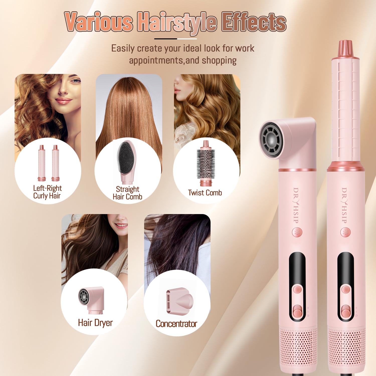 AVENHO smoothing comb for detangling and sleek finish