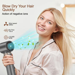 AVENHO negative ion technology reduces frizz for smoother hair.
