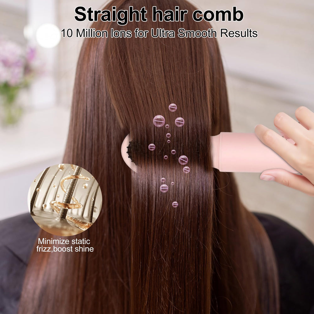 AVENHO double-sided mirror comb aids precise styling and sectioning.