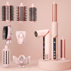 AVENHO 9 in 1 foldable design shown for portable styling on the go.