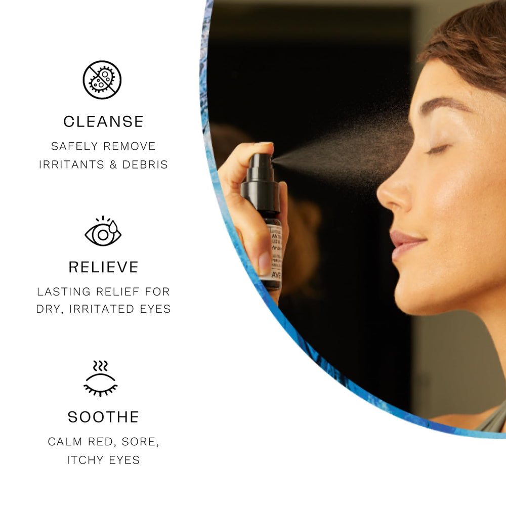Avenova hypochlorous acid 01-percent solution image highlighting safe eye care.
