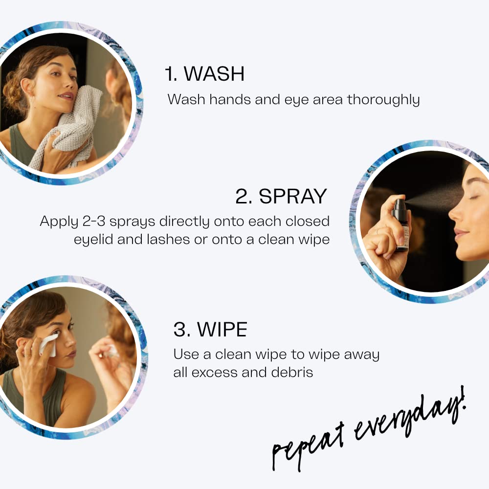 Avenova oil-free formula for comfortable, non-greasy eye cleansing.