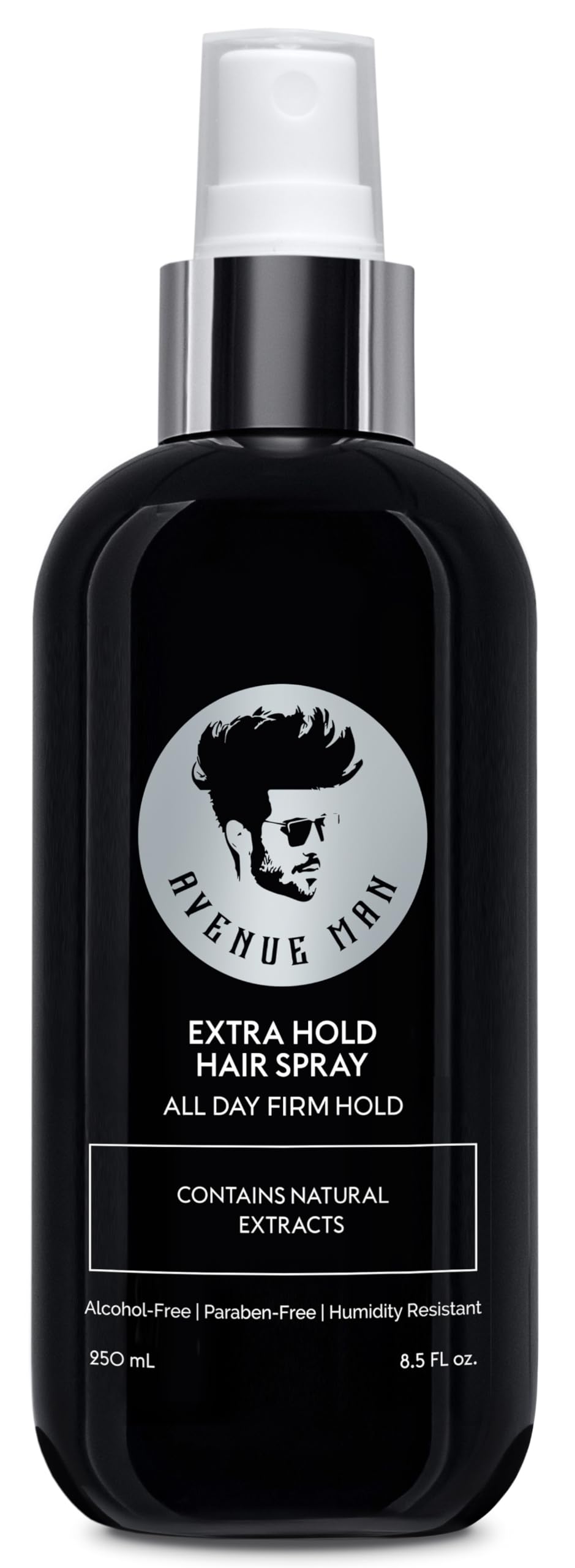 Avenue Man non-aerosol mist keeps you in control with all-day hold.
