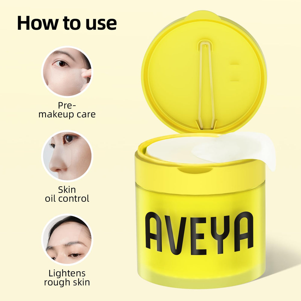 AVEYA Collagen Skin Moisturizing Pads soaked pad texture detail