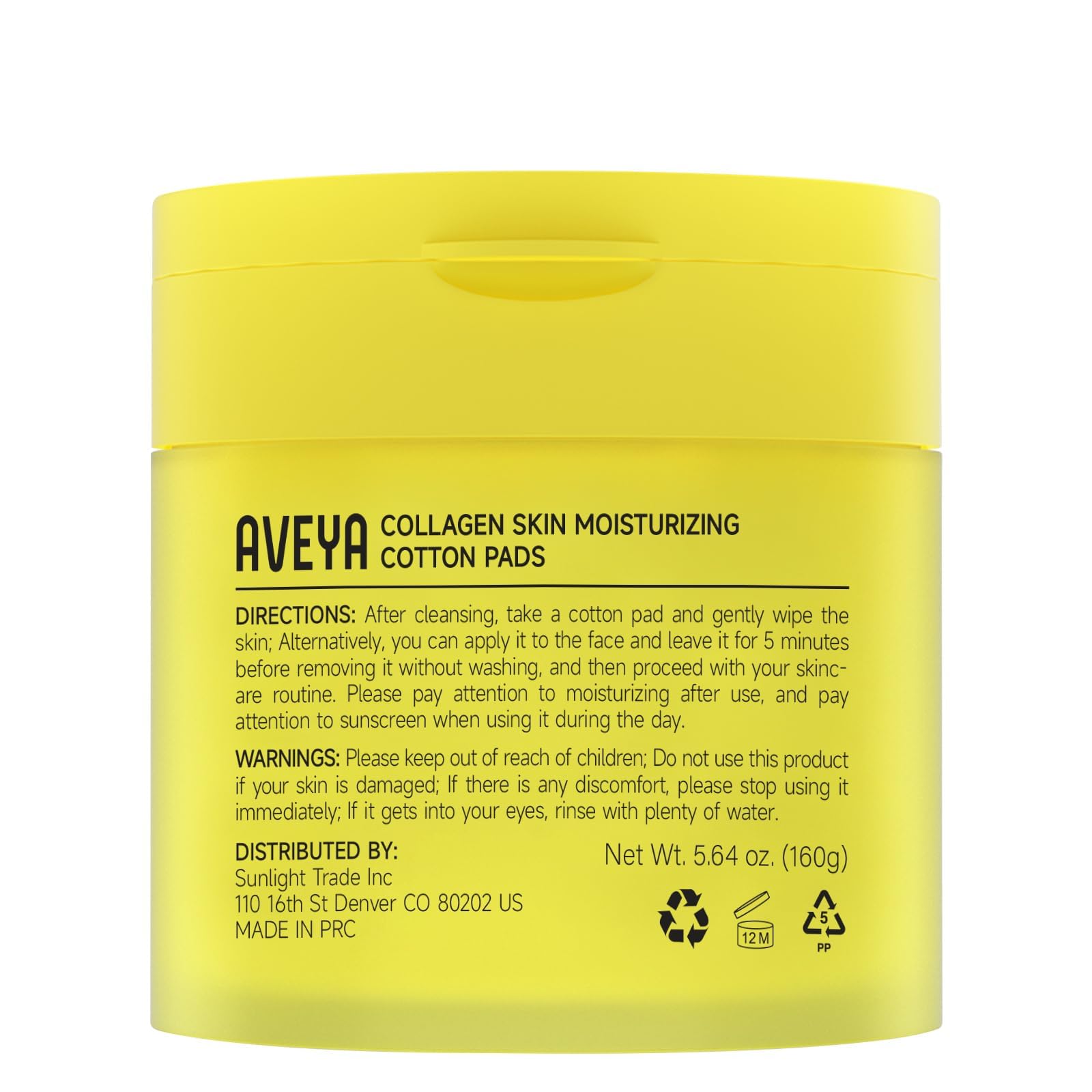 AVEYA Collagen Skin Moisturizing Pads integrated into a daily skincare routine