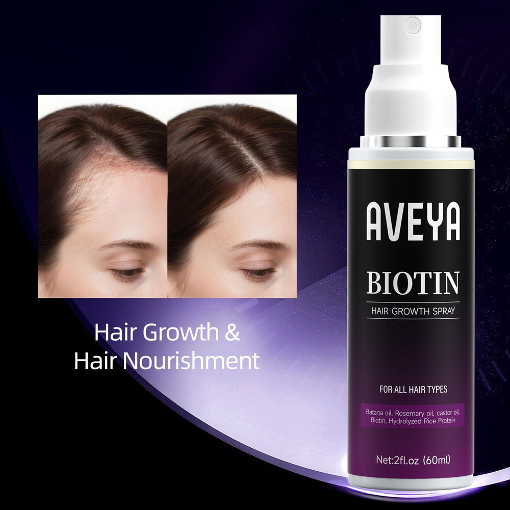 AVEYA bottle detail highlights travel-friendly 60 ml size