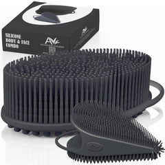 Avilana Body Scrubber dual textures for quick cleansing across large surfaces.