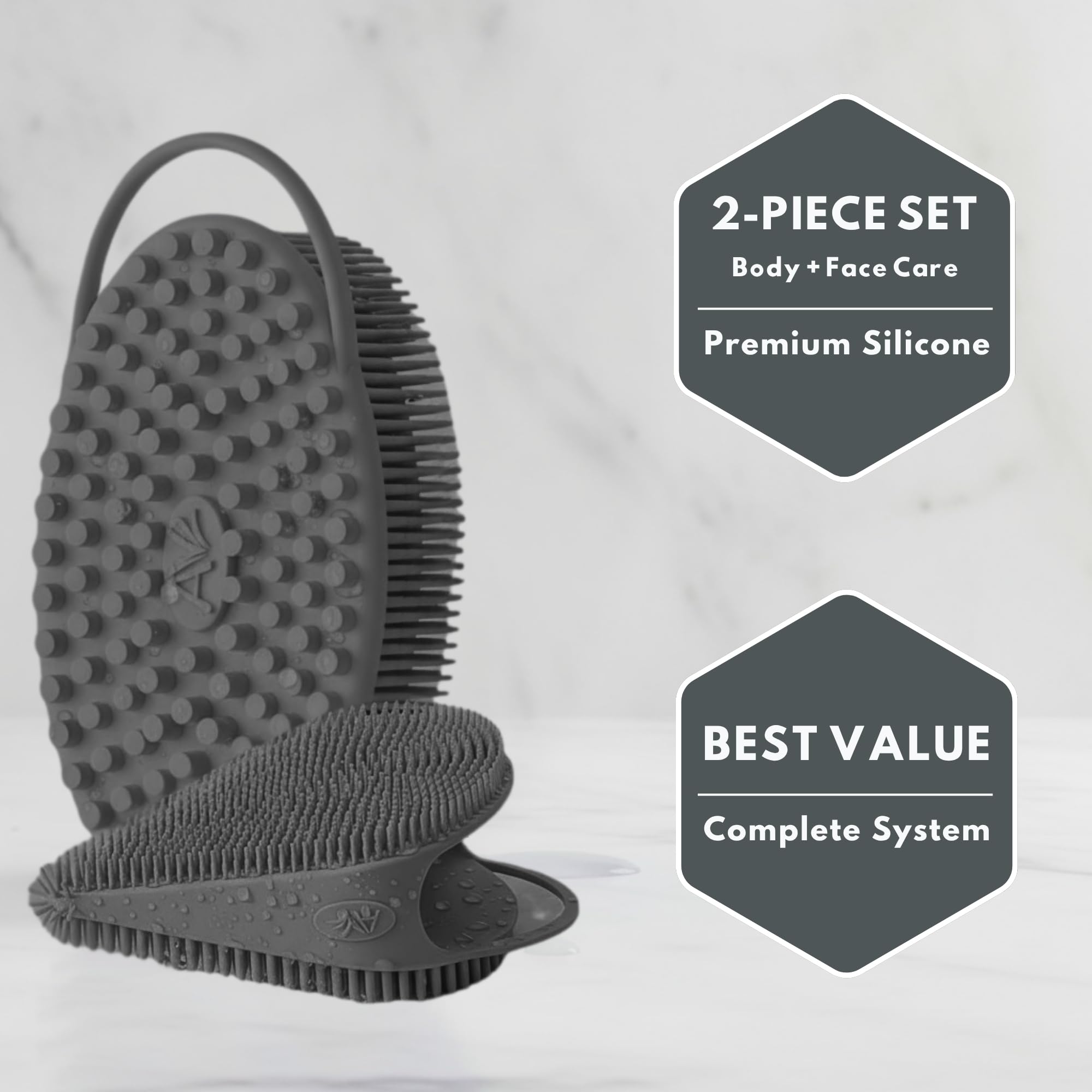 Avilana Facial Pad makeup removal and pore cleansing with gentle action.