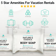 Avistar mini bar soap travel size ideal for guest rooms and trips.