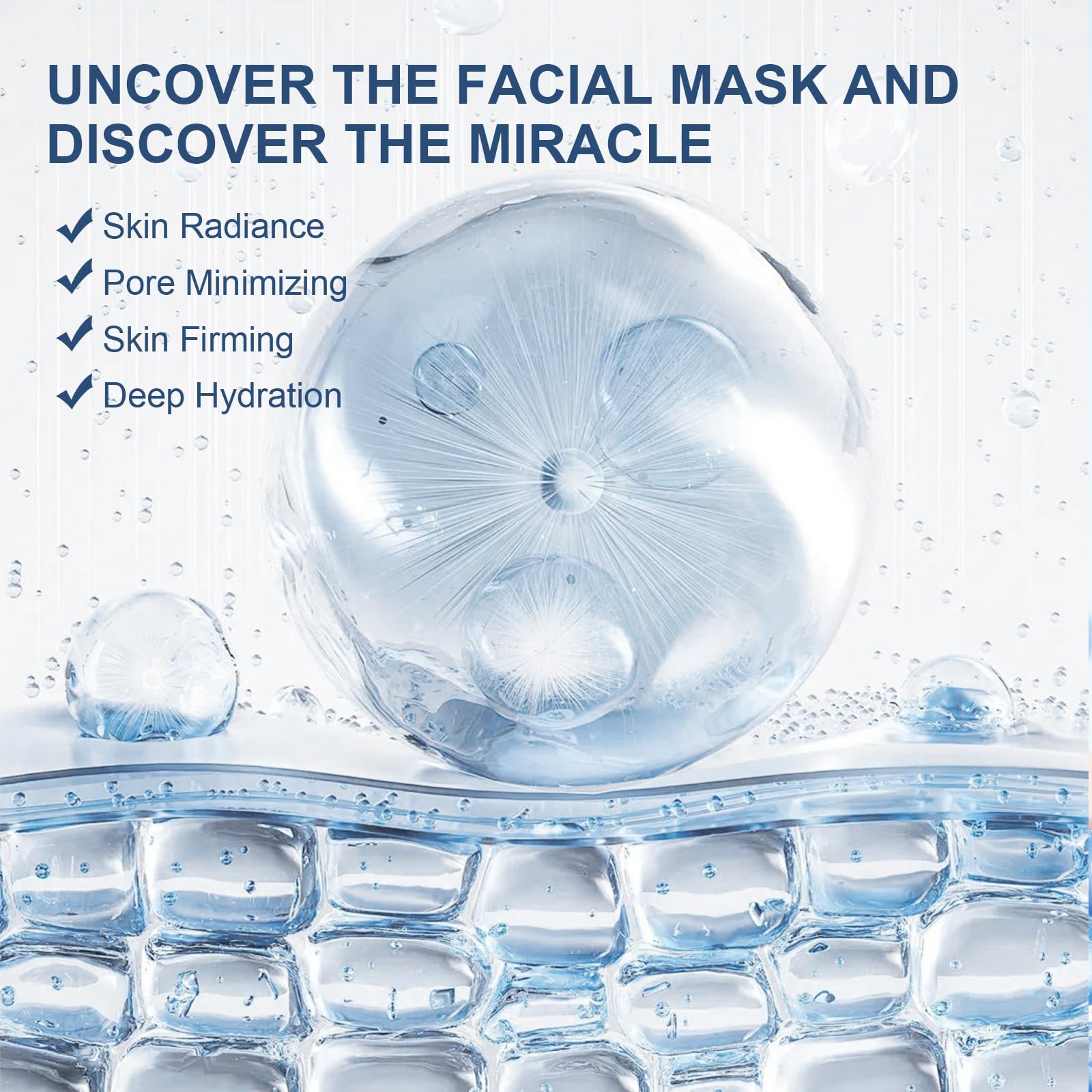 AVJONE collagen mask fragrance-free formula gentle on sensitive skin