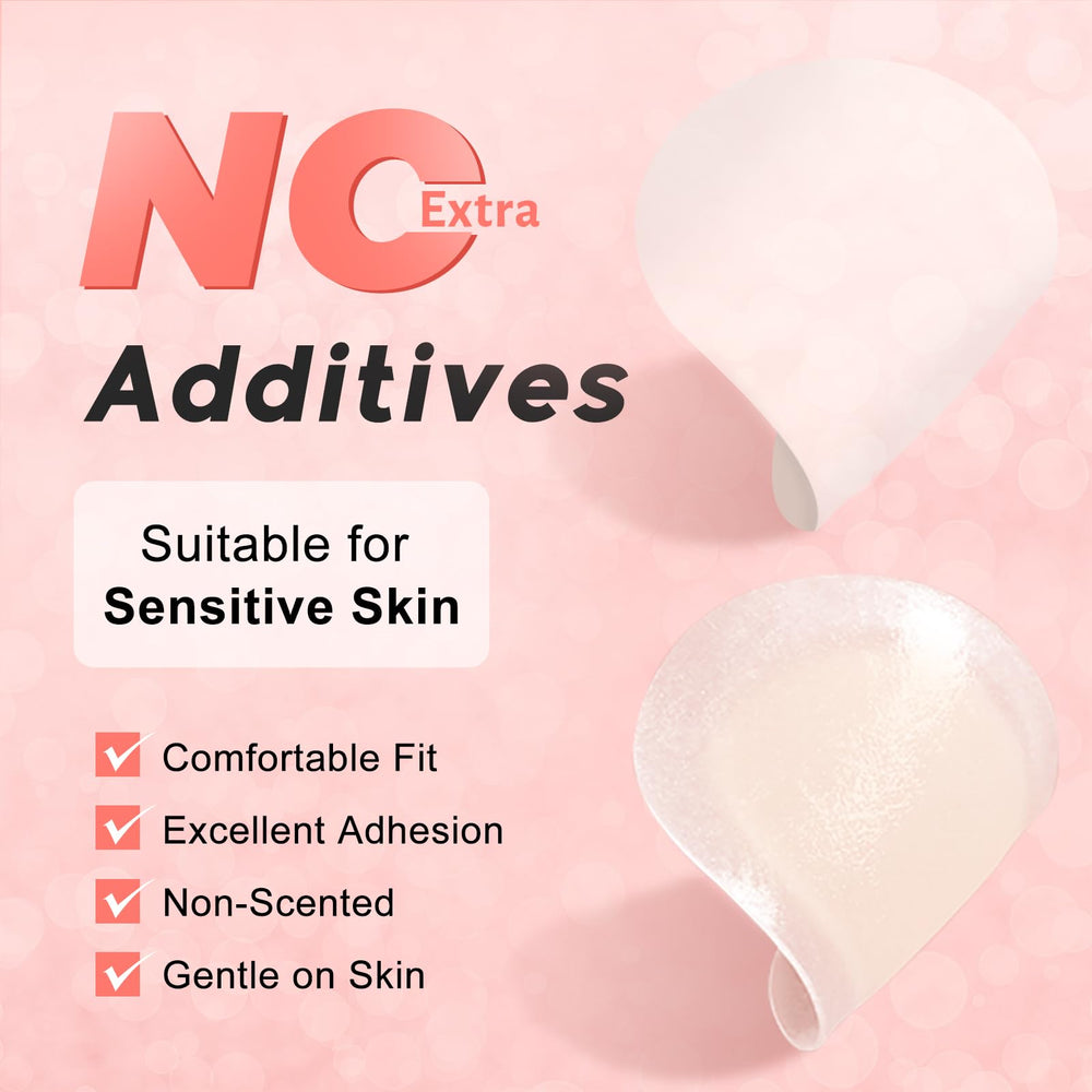 AVJONE Pimple Patches hydrocolloid adhesion on skin for secure wear.