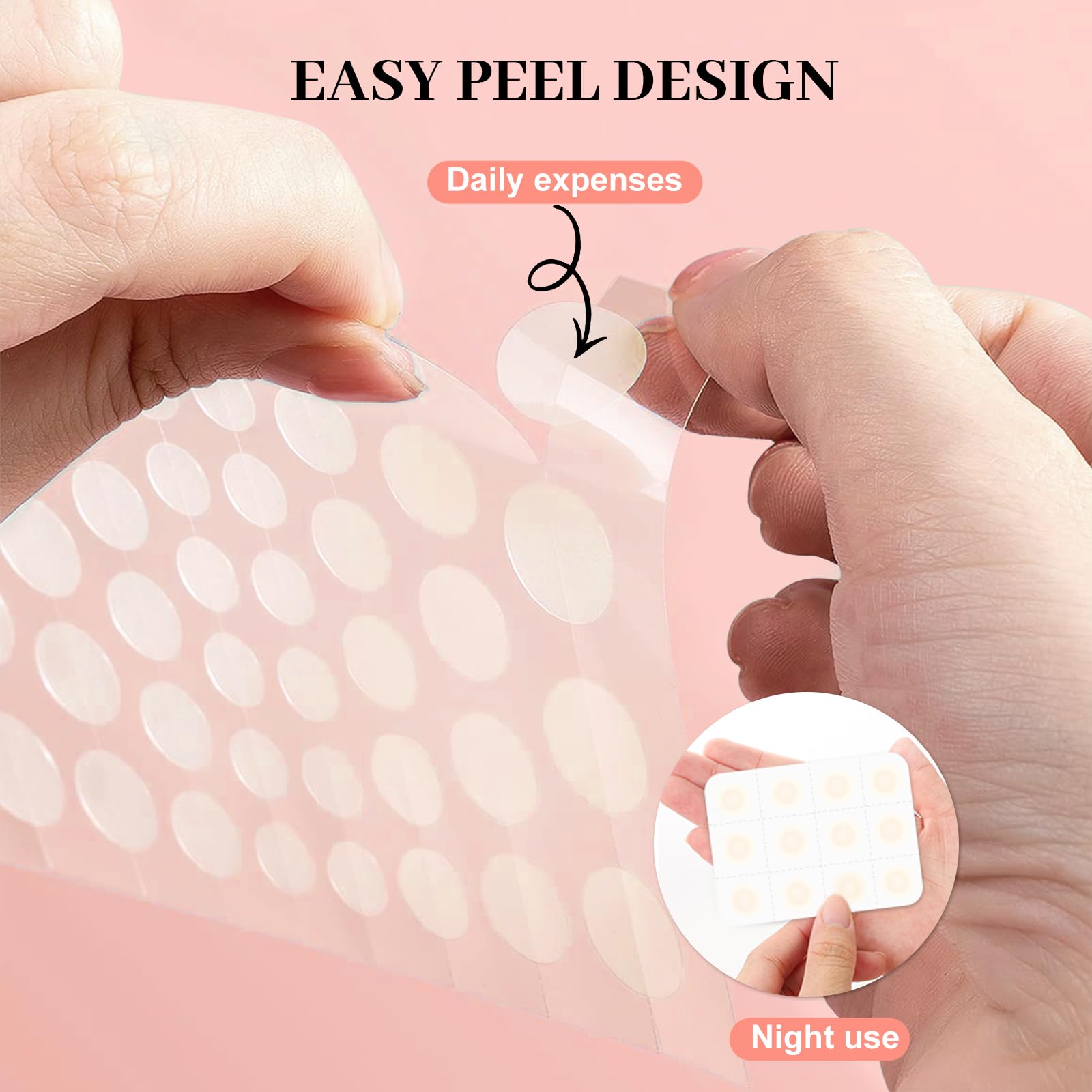 AVJONE Pimple Patches vegan cruelty-free formulation suitable for sensitive skin.