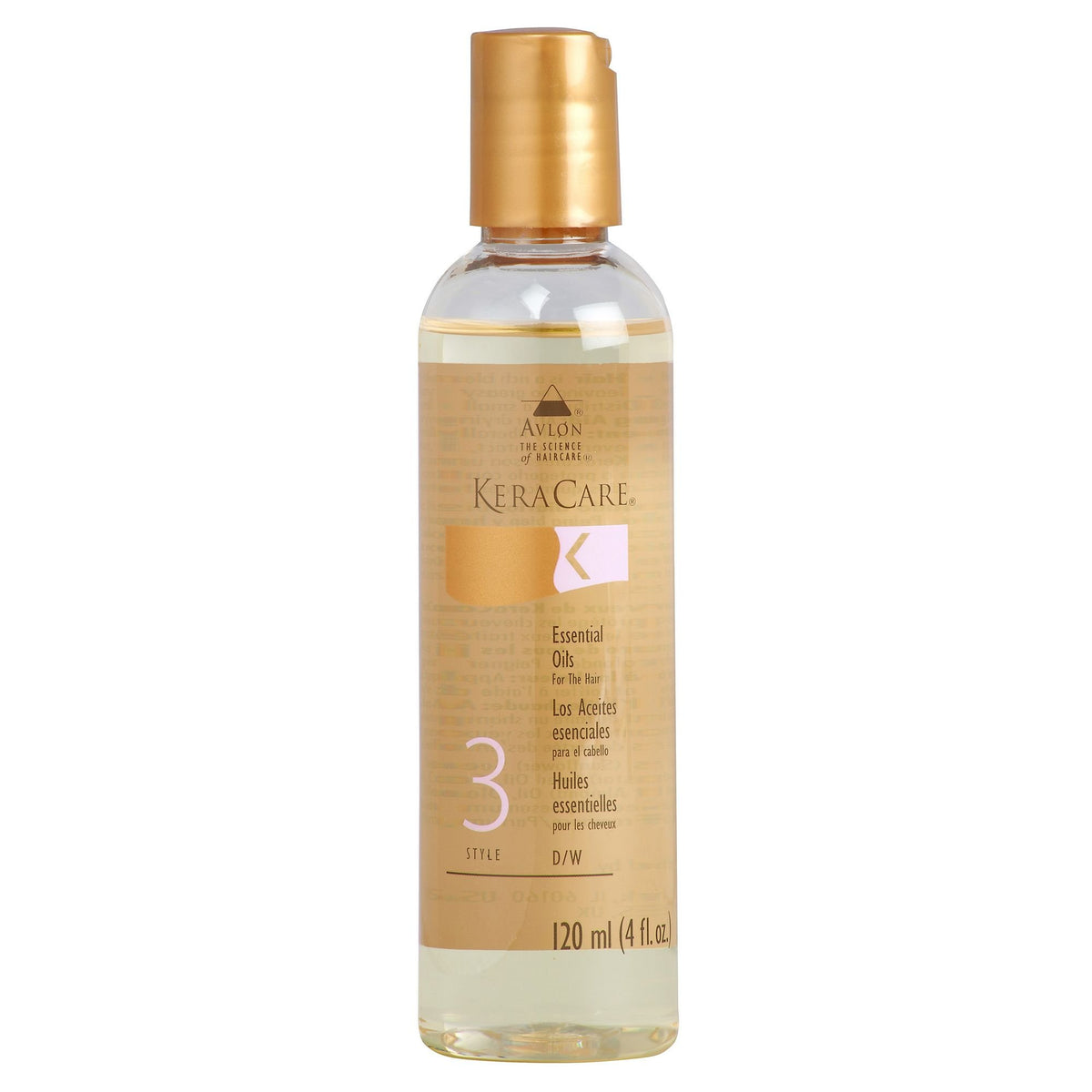 Avlon Keracare Essential Oils unisex 4oz bottle for normal hair care and daily hydration