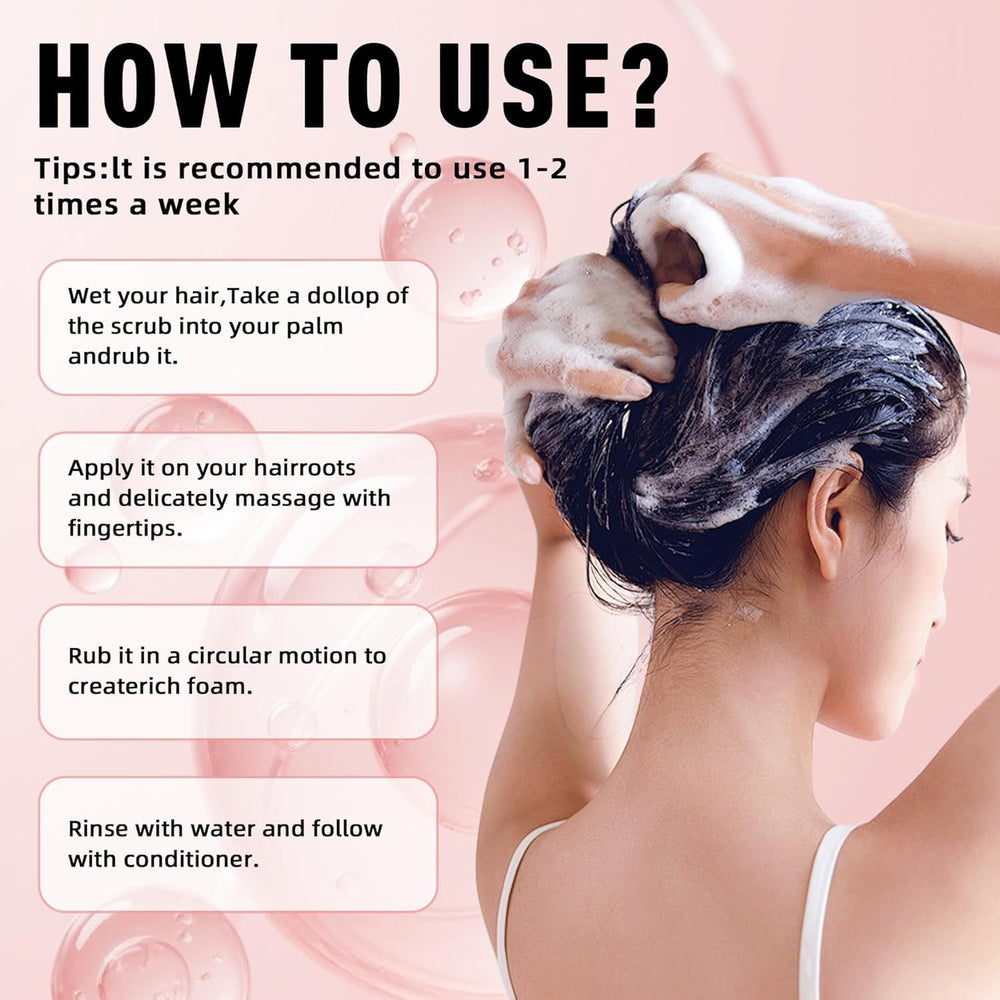 Avocado Oil Scalp Scrub after-use refreshed scalp feel