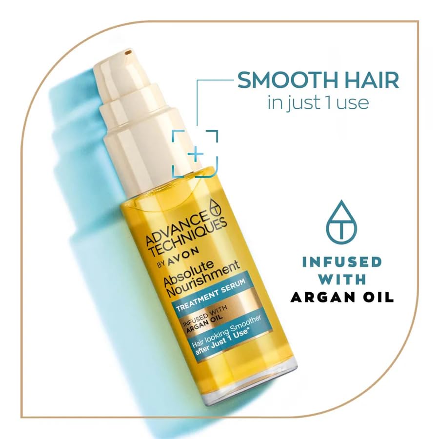 AVON Moroccan Argan Oil Leave-in offers subtle shine and soft texture.