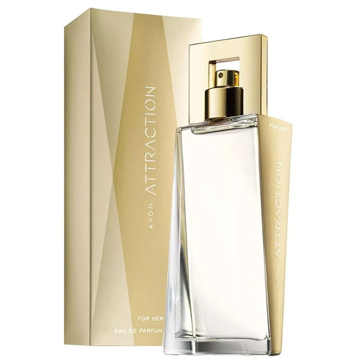 AVON Attraction bottle full view highlights elegant design for special occasions