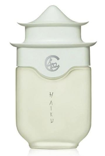 AVON Haiku travel-size packaging highlighting compact elegance