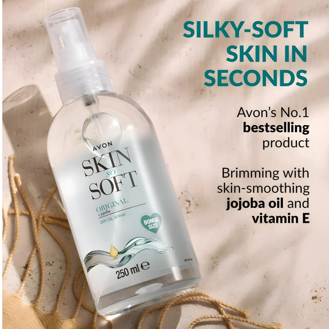 AVON Skin So Soft fragrance adds a divine scent
