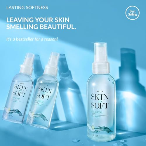AVON Skin So Soft Original Dry Oil Spray on-skin glow for silky finish