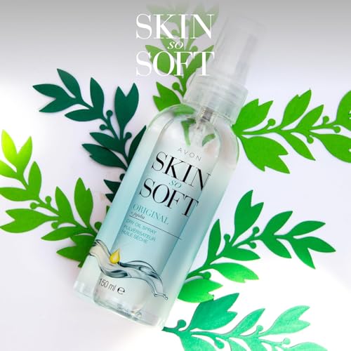 AVON Skin So Soft Original Dry Oil Spray 2-pack front view for value and convenience