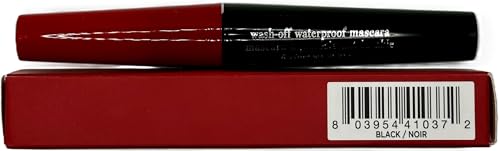 AVON wash-off mascara black lashes with defined, natural look.