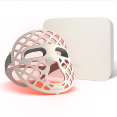 Avorla LED Face Mask front view highlights four modes for at-home light therapy benefits.