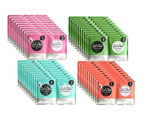Avry Gel Ohh Spa Pedicure Footbath jelly promotes relaxing at-home spa pedicures.