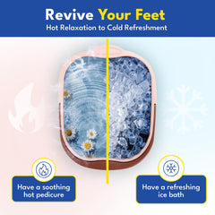 AWA Foot Tub with spike massage nodes for targeted relaxation after long days