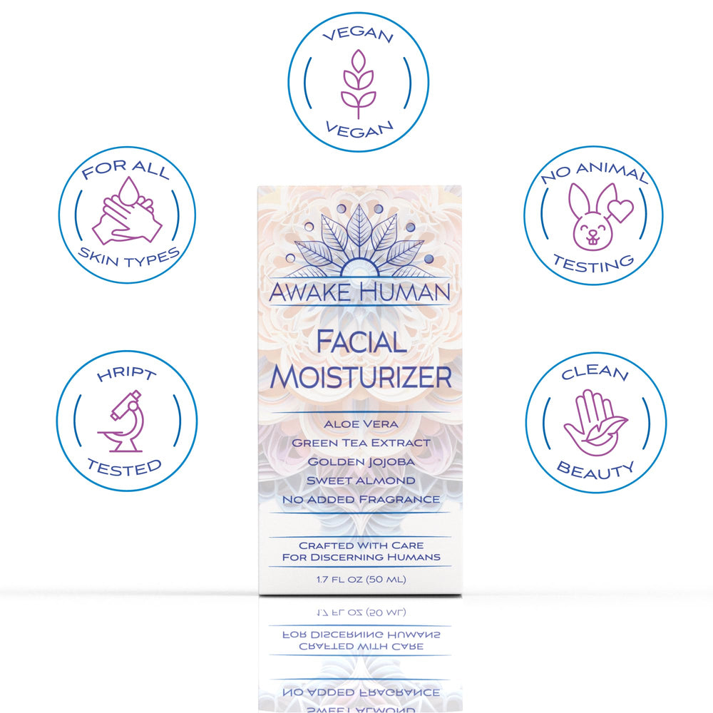 Awake Human shea butter and plant oils close-up for nourishing moisture.