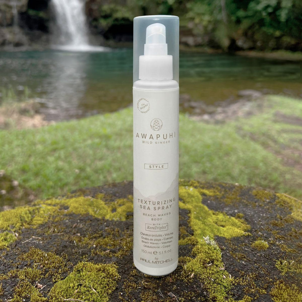 Awapuhi Wild Ginger close-up showing natural waves and touchable texture.