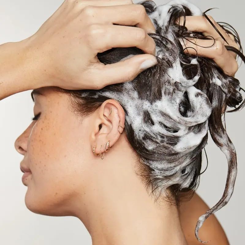 Awapuhi Wild Ginger HydraSoft Shampoo creamy texture reveals rich lather and shine.