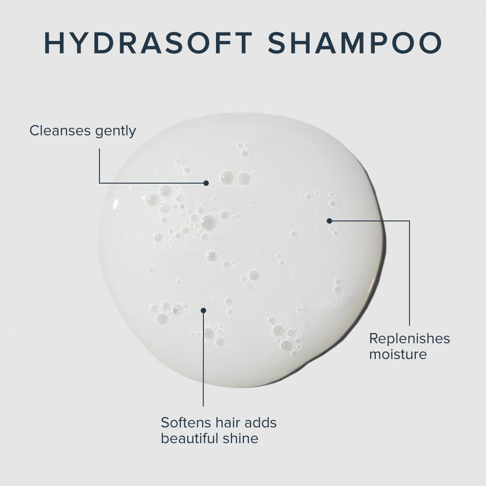 Awapuhi Wild Ginger HydraSoft Shampoo pour action highlights gentle, hydrating lather.