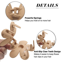 AWAYTR hair clip black matte for chic everyday style