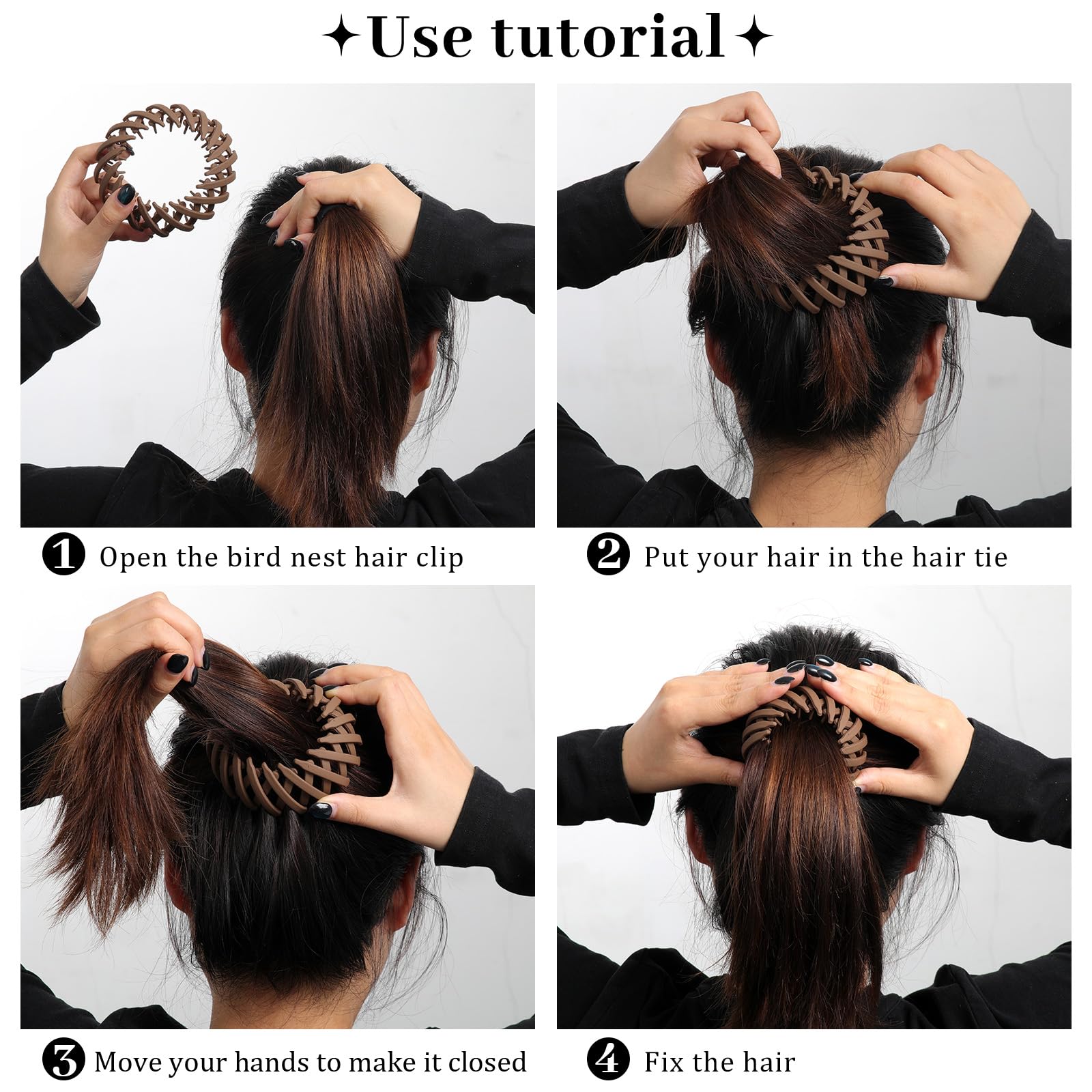 AWAYTR Bird Nest non-slip teeth close-up highlighting secure grip