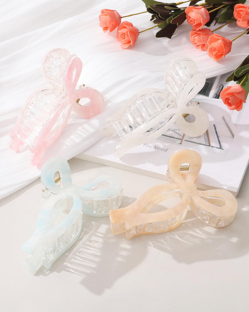 AWAYTR travel-friendly clip set keeps hair neat during trips and events