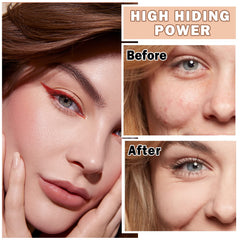 AWCCXMYM Flawless AirBrush texture detail highlights creamy matte formula.