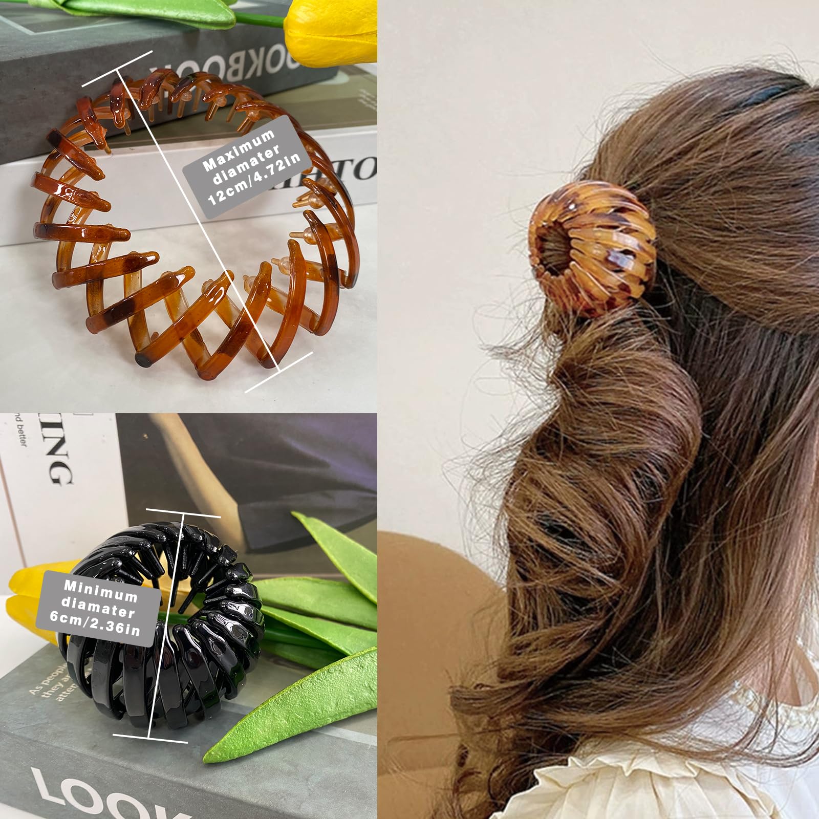 Aweoisa bun accessory set style showcase for elegant updos.