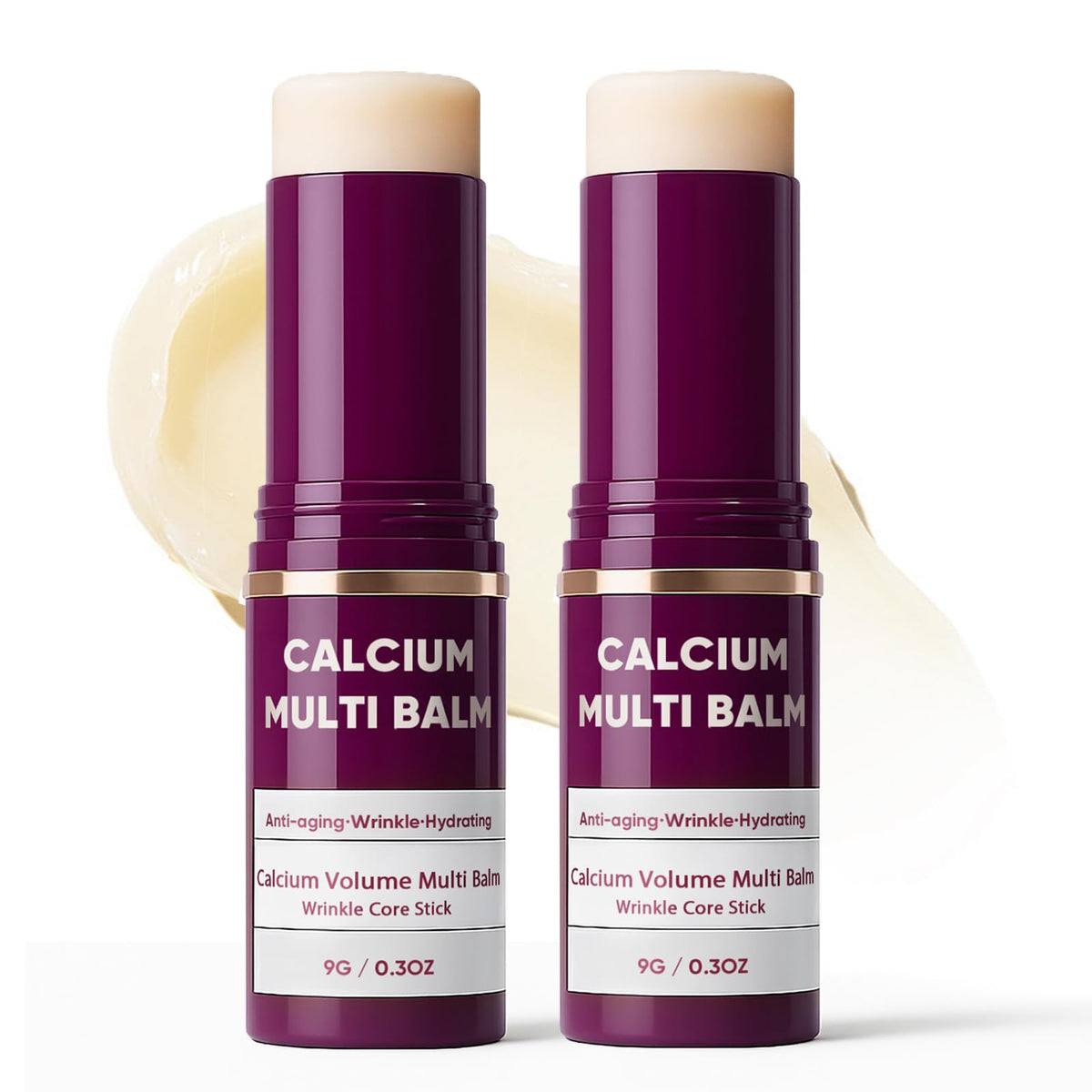 Awjsde Calcium Multi Balm packaging shows a compact design for on-the-go hydration.