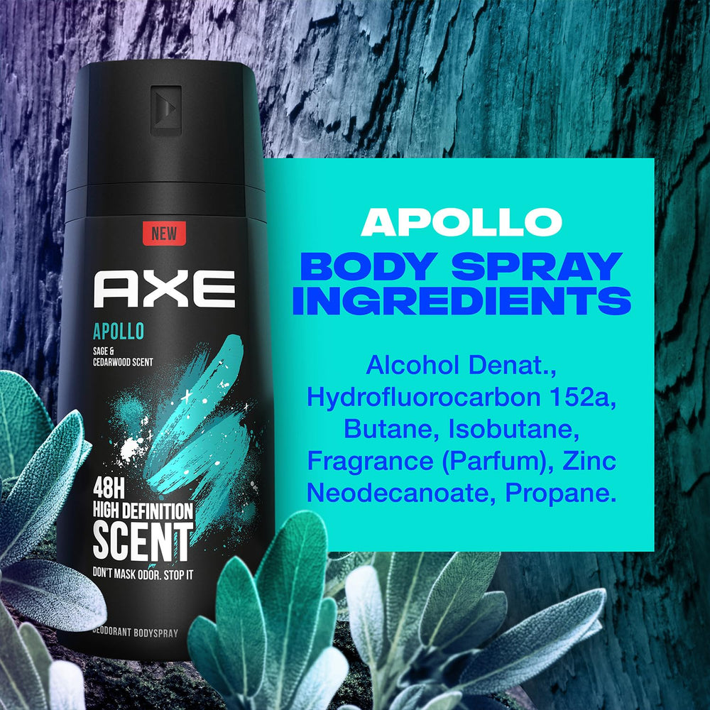 AXE Apollo on-the-go freshness in action during busy days.