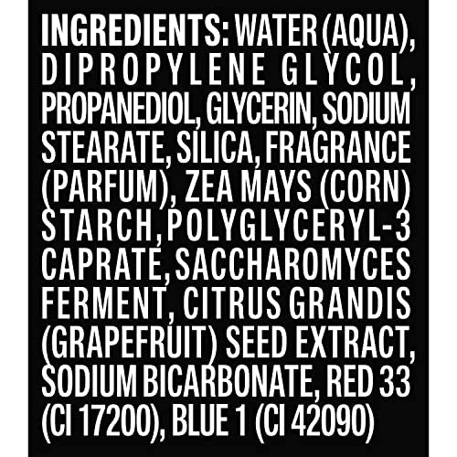AXE Blue Lavender deodorant stick aluminum-free label