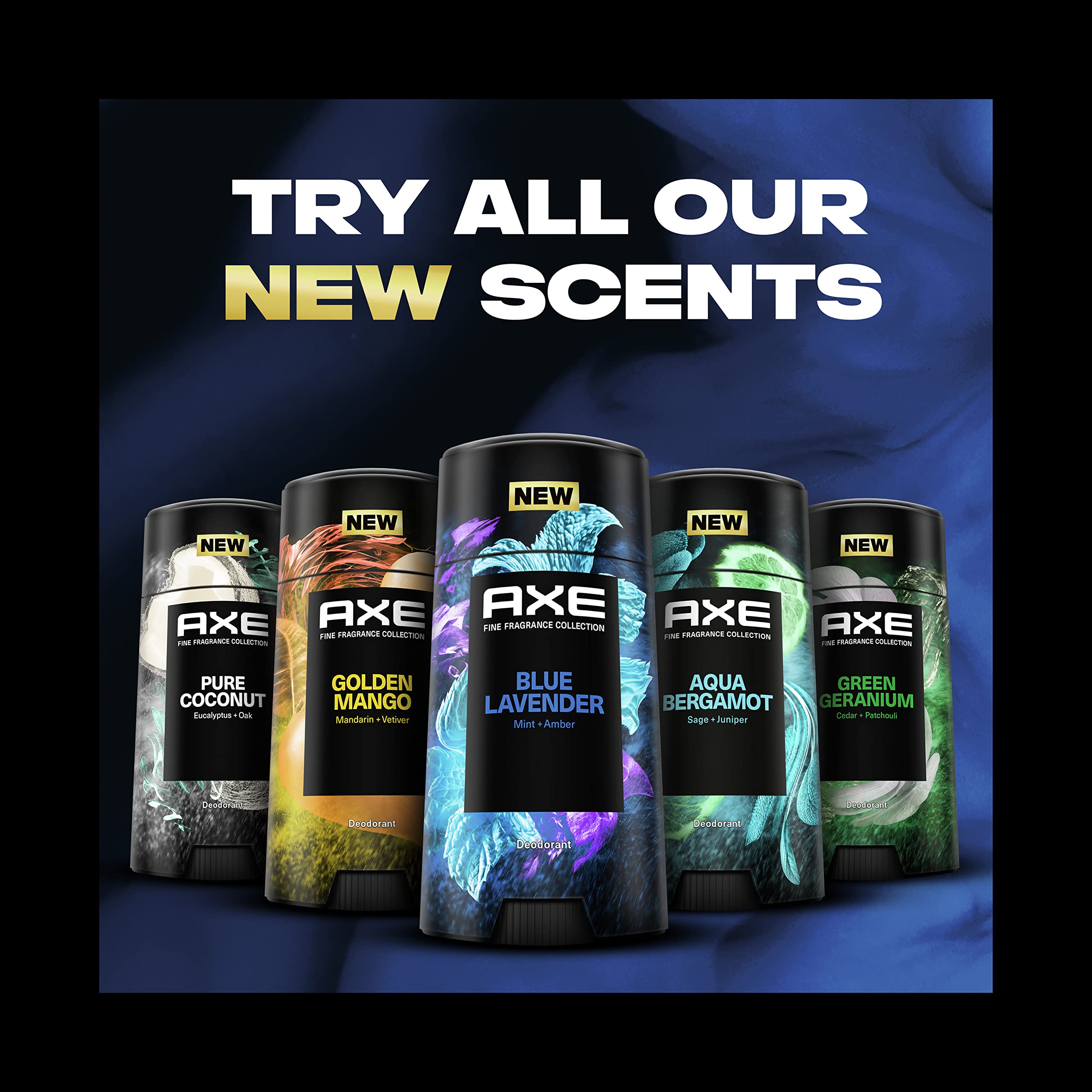 AXE Blue Lavender deodorant stick travel-friendly pack