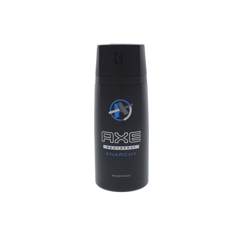 Lifestyle image of AXE Bodyspray Anarchy in gym bag for post-workout refresh.