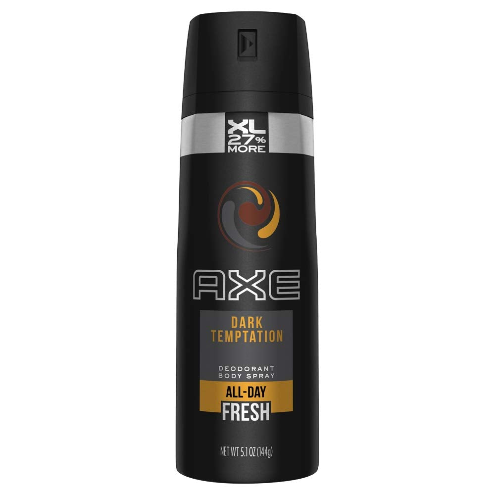 AXE Dark Temptation bottle front for everyday wear