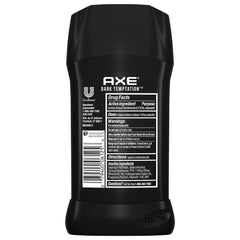 Close-up of AXE Dark Temptation fragrance swirls with chocolate-amber notes