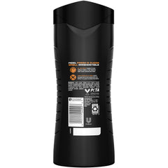 AXE Dark Temptation pour nozzle delivers easy lather for quick cleanse