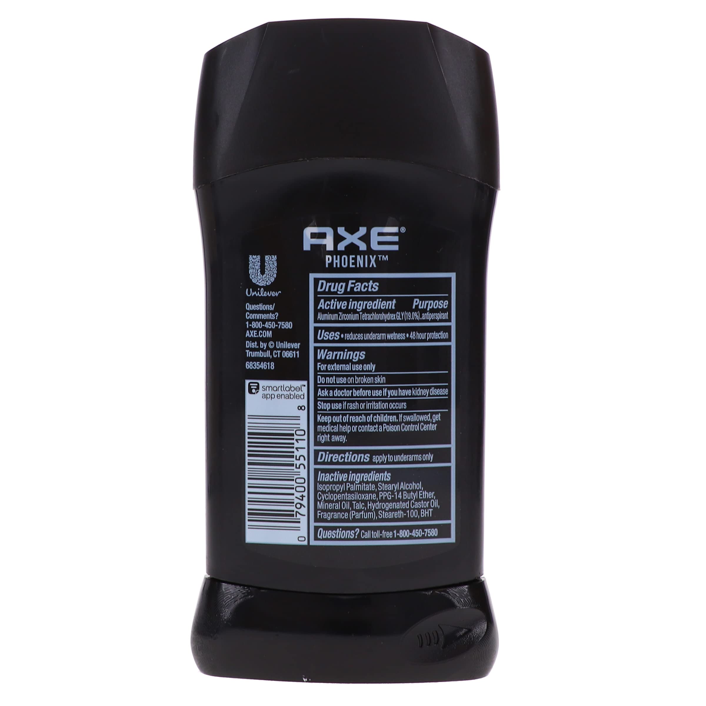 AXE Dry Phoenix after-application glow conveys fresh feel and confidence